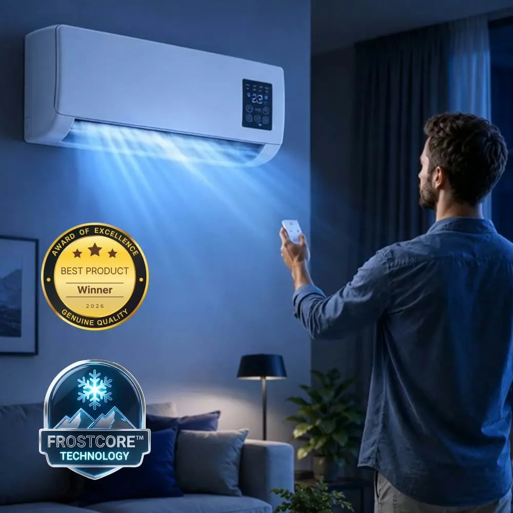 BlizzAir portable air conditioner – plug-in AC for home and office
